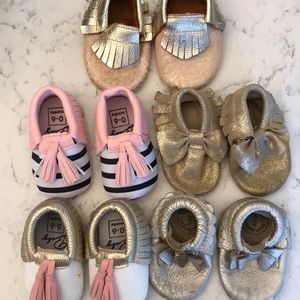 Baby girl Moccasin bundle